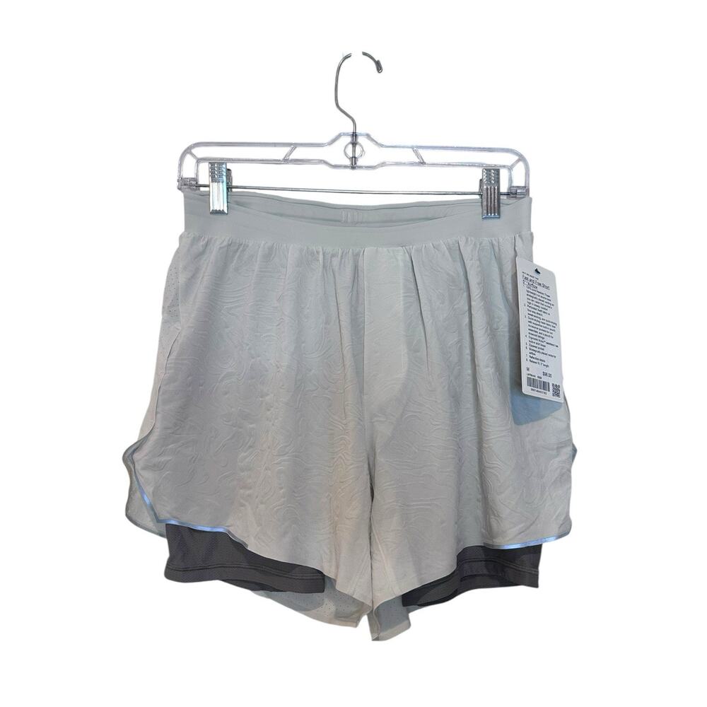 Lululemon Shorts Men Sz M ISEB FastFree Lined 5” Airflow Athleisure Gym LM7BAAS - Picture 4 of 15